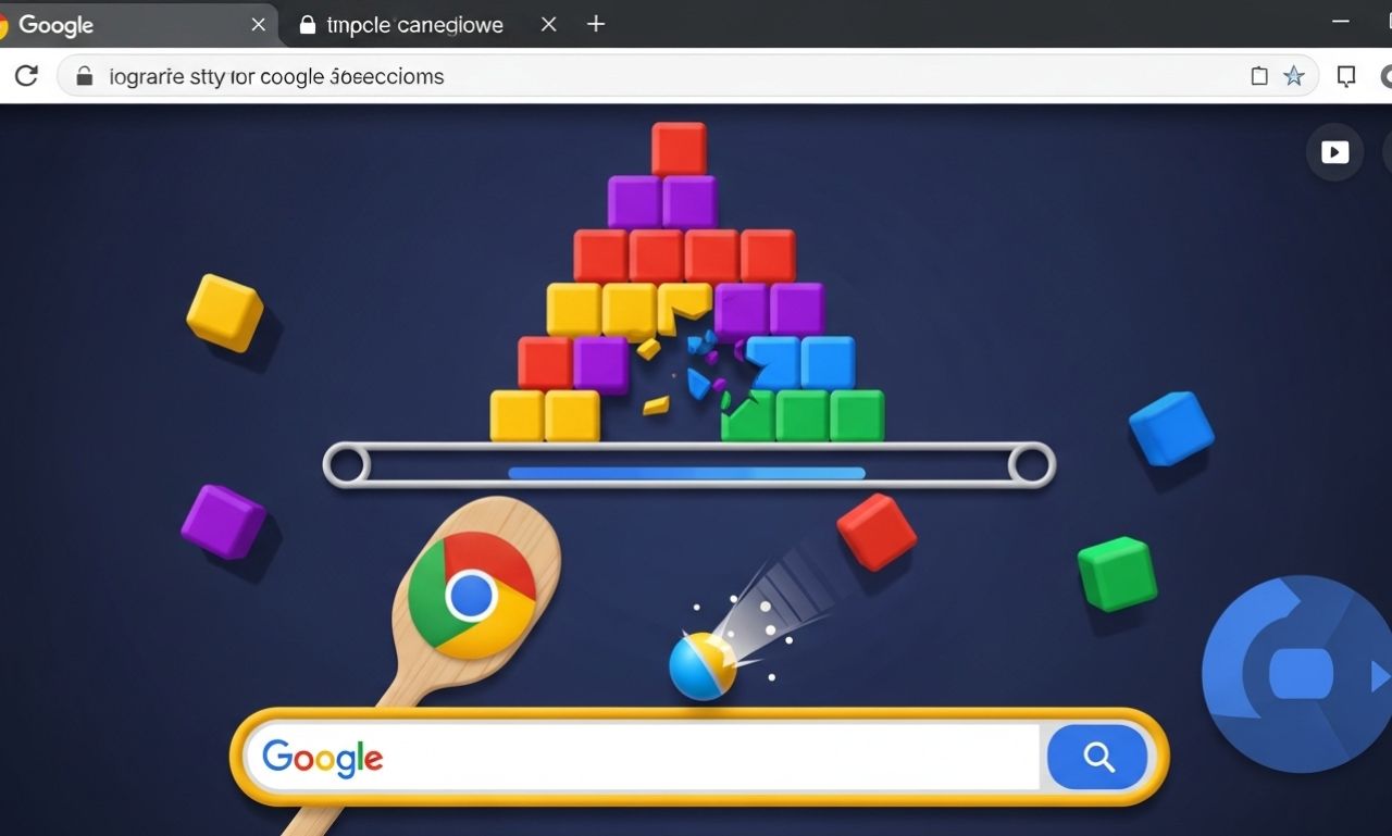 Google Block Breaker
