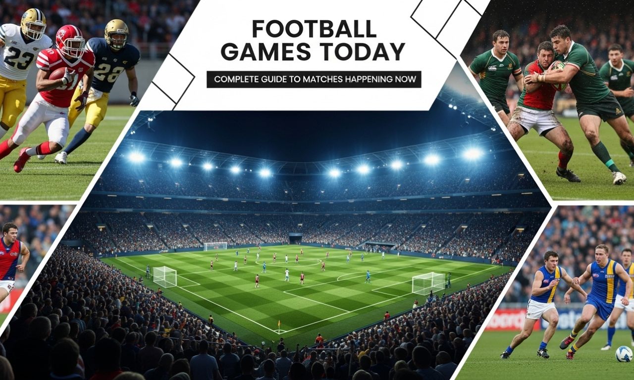 football games today