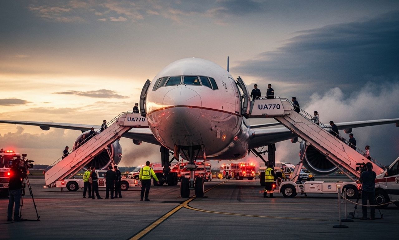 United Airlines Flight UA770 emergency diversion,