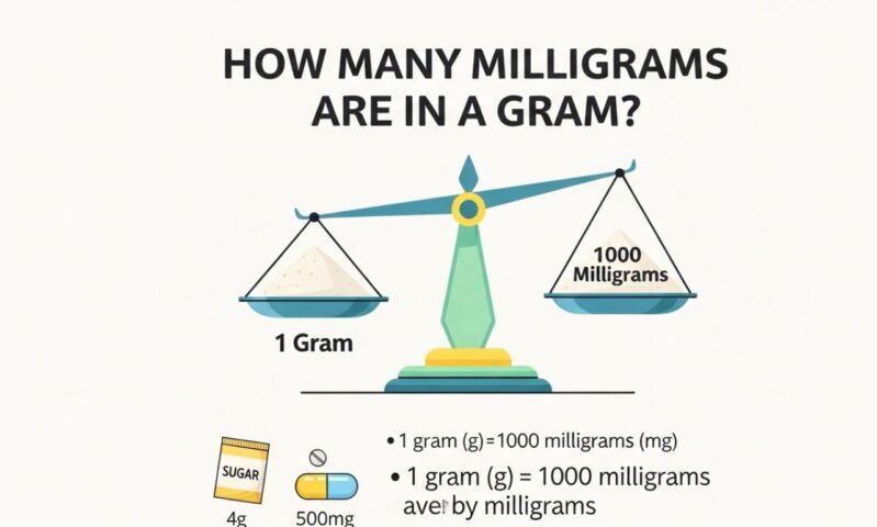 How Many Milligrams Are in a Gram
