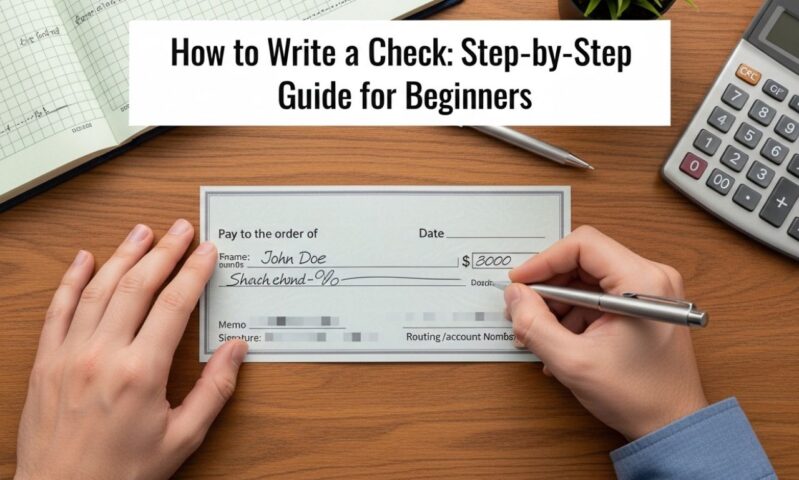 How to Write a Check