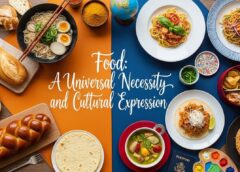 Food: A Universal Necessity and Cultural Expression