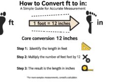 How to Convert ft to in: A Simple Guide for Accurate Measurement