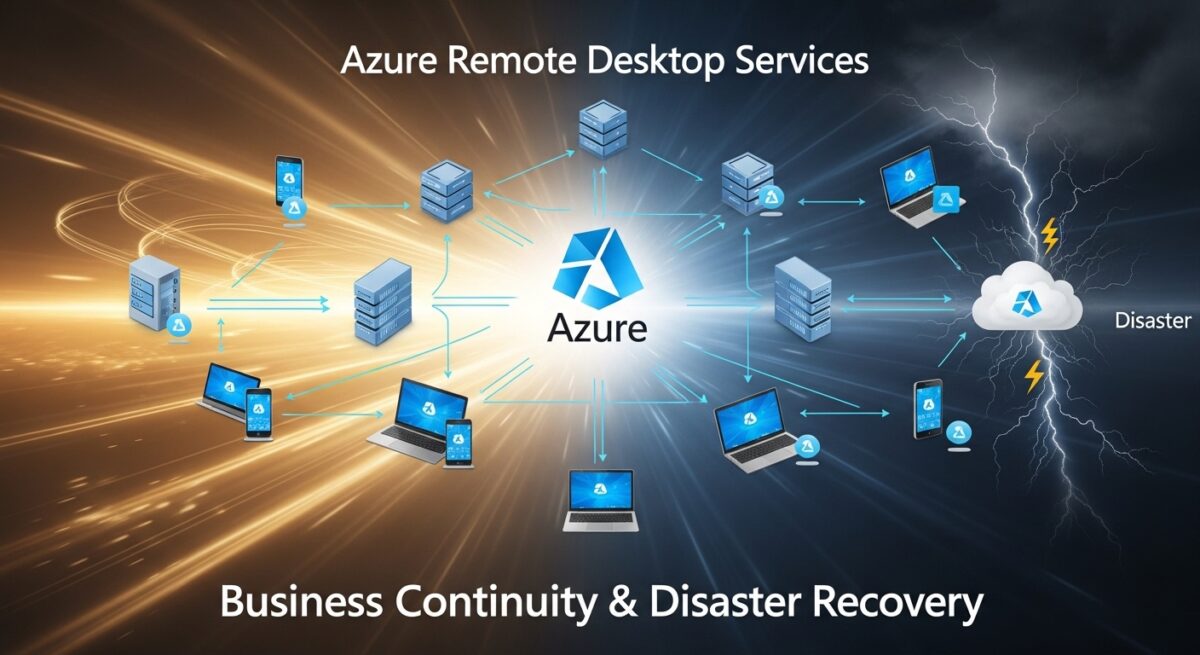 Azure Remote Desktop Services for Business Continuity and Disaster Recovery